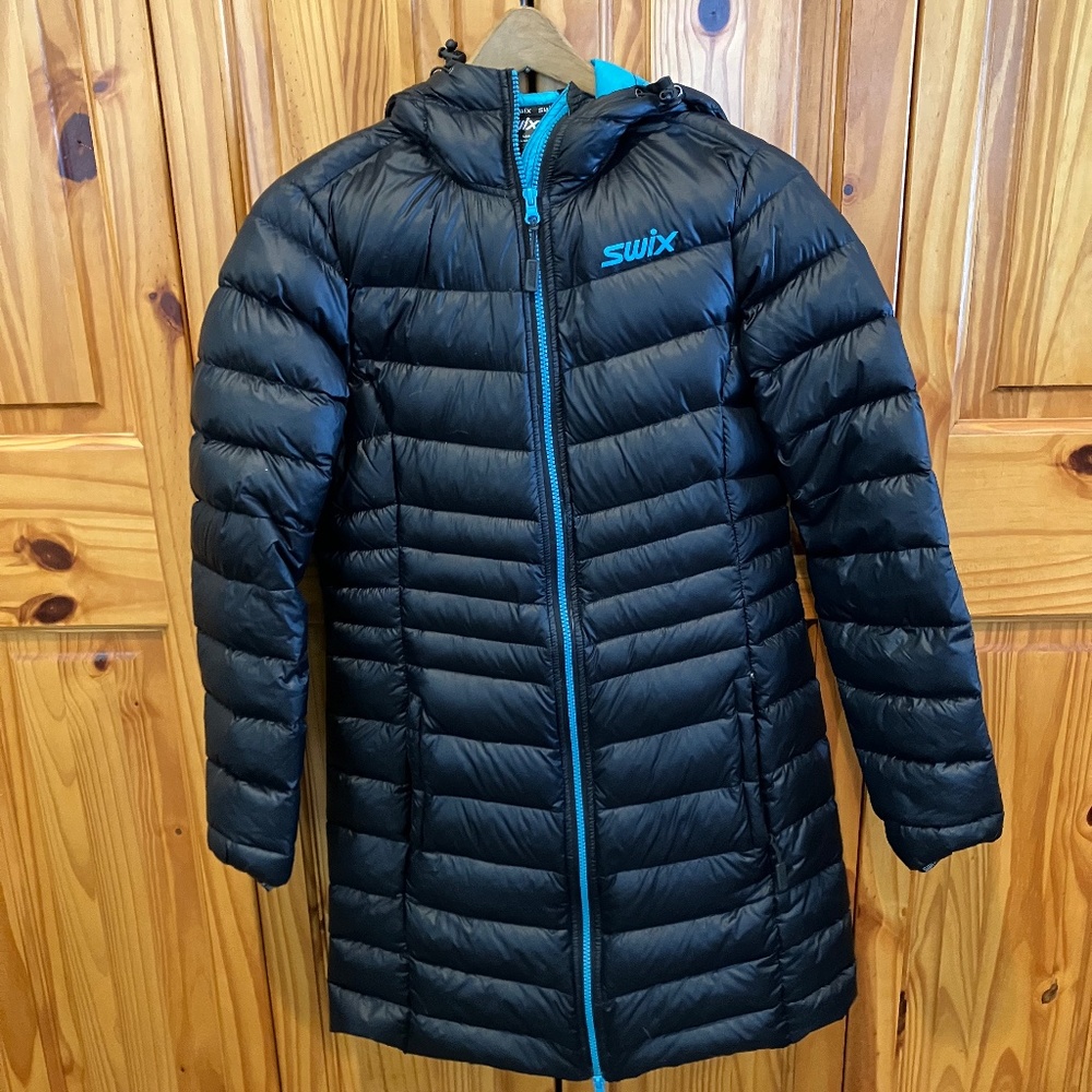 SWIX women's down parka, XS